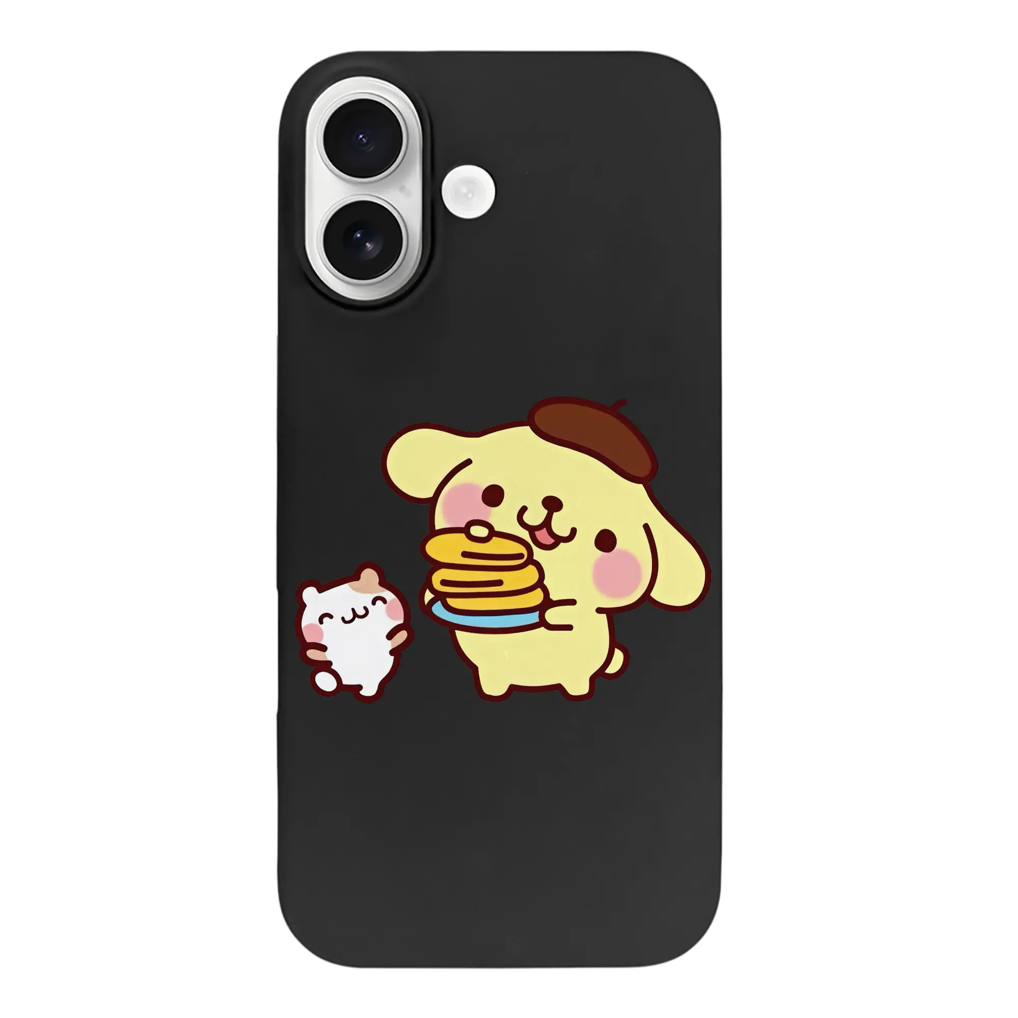 サンリオ グッズ,ポムポムプリン - iPhone 17 シリーズ シリコンケース 薄型 耐衝撃 指紋防止 ソフトタッチカバー 精密フィット 傷防止 保護ケース iPhone 17/17 Air/17 Pro/17 Pro Max 対応